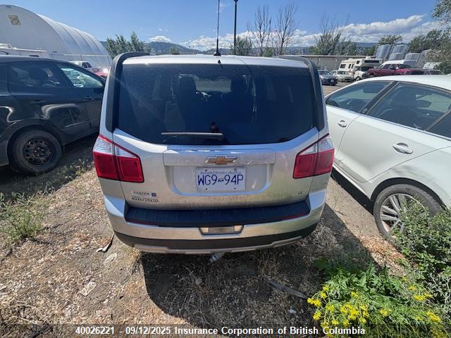 Aukcja sprzedaży 2012 Chevrolet Orlando Lt, vin: KL77P2EM6CK550889, numer aukcji: 40026221