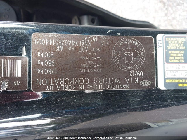 KIA Forte 2014 KNAFX4A62E5144009 Image 9