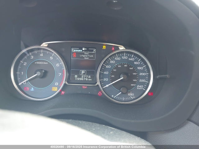 JF2GPADCXF8304596 Subaru 2.0l naturally aapirated