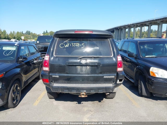 Aukcja sprzedaży 2005 Toyota 4runner Limited, vin: JTEBU17R058033611, numer aukcji: 40023471