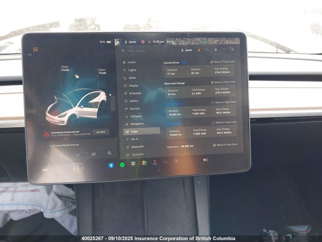5YJ3E1EA3MF989344 Tesla MODEL 3