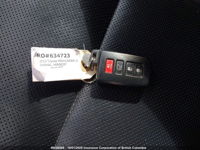 5TDDCRFH2FS009928 Toyota 2gr-fxe, 4jm, 2fm