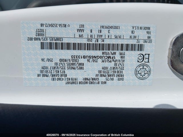 Ford dragon gtdi 2025 1FMCU0GN6SUB13333 Image 9