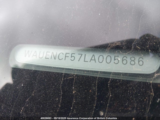 WAUENCF57LA005686 Audi A5
