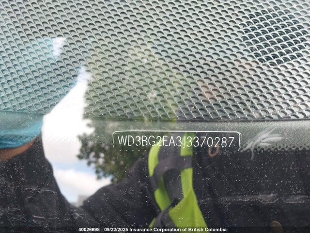 WD3BG2EA3J3370287 Mercedes-Benz m274