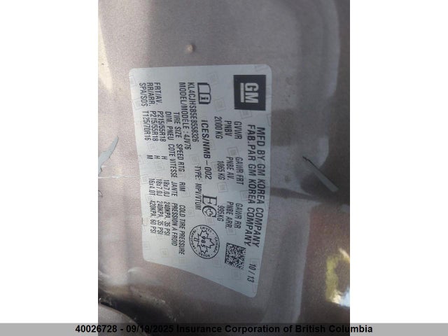 Buick luv 2014 KL4CJHSB5EB558326 Image 5