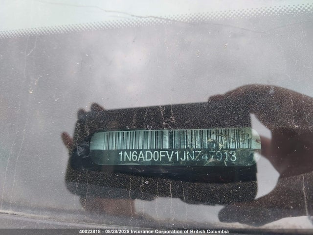 1N6AD0FV1JN747913 Nissan 2018
