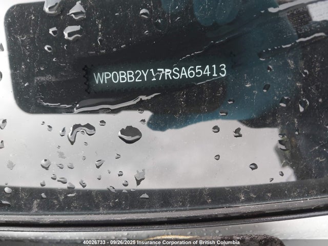 WP0BB2Y17RSA65413 Porsche Taycan Cross Turismo 4s