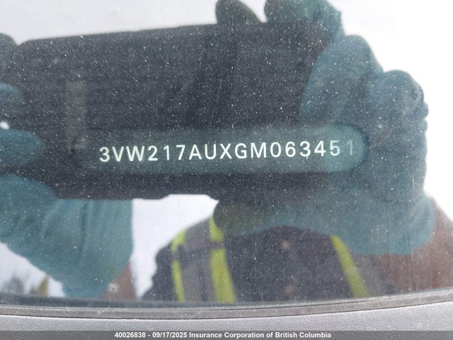 3VW217AUXGM063451 Volkswagen 1.8 tsi