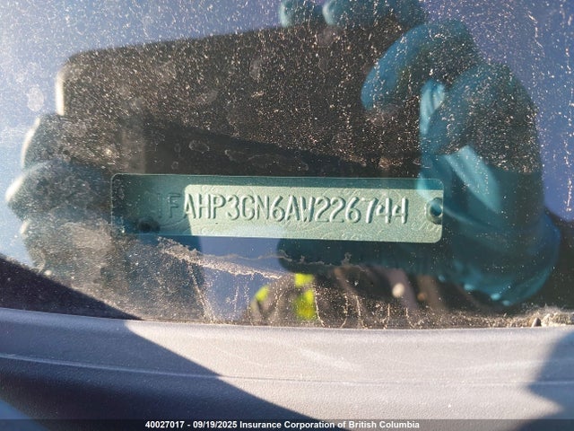 2010 Ford Focus მანქანა იყიდება აუქციონზე, vin: 1FAHP3GN6AW226744, აუქციონის ნომერი: 40027017