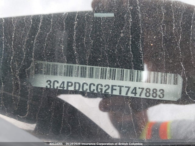 Dodge 2015 2015 3C4PDCCG2FT747883 Image 9