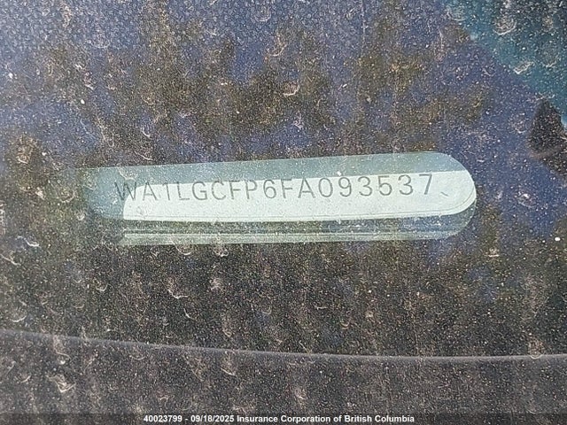 WA1LGCFP6FA093537 Audi 2.0t