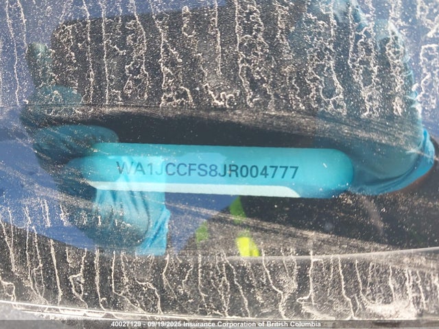 WA1JCCFS8JR004777 Audi Q3