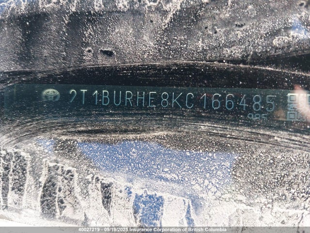 Toyota 2zr-fe 2019 2T1BURHE8KC166485 Image 18