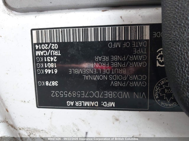 WD3BE7DC7E5895532 Mercedes-Benz mg3+mh5 (epa/14)