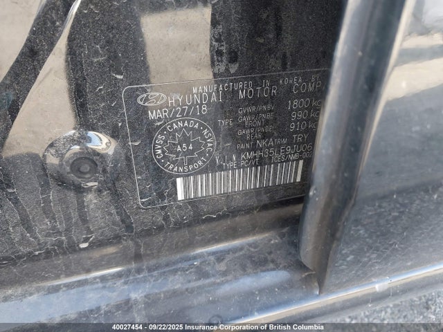 KMHH35LE9JU061366 Hyundai gdi nu