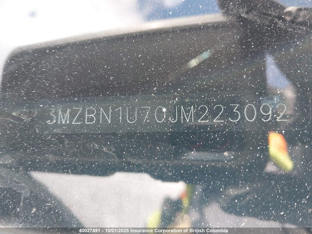3MZBN1U70JM223092 Mazda pe