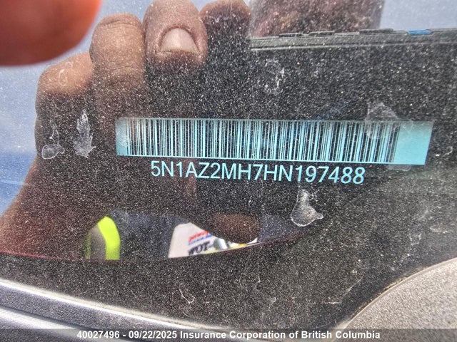 5N1AZ2MH7HN197488 Nissan 2017