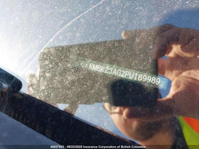 Aukcja sprzedaży 2023 Hyundai Kona, vin: KM8K23AG2PU189989, numer aukcji: 40027593