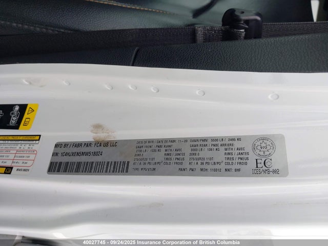 1C4HJXEN5MW518024 Jeep Wrangler