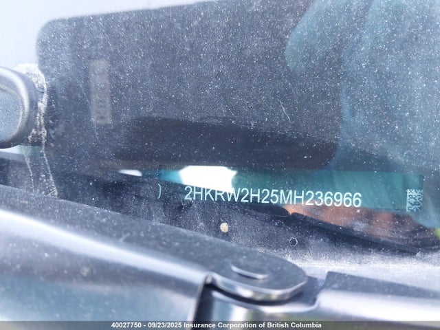 2HKRW2H25MH236966 Honda l15be