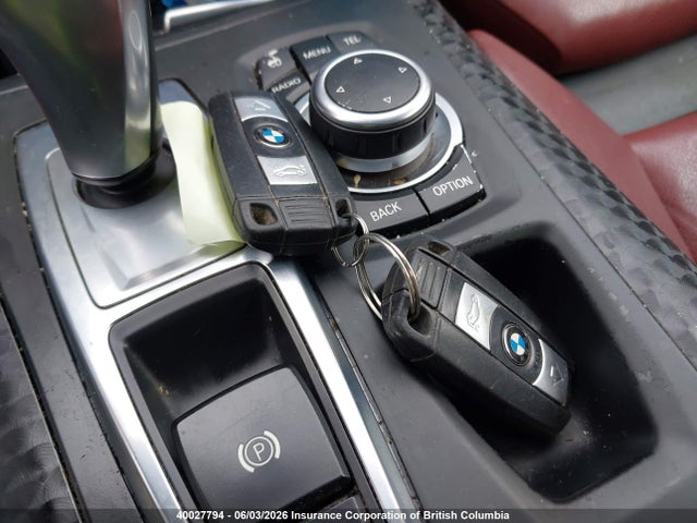 2011 Bmw X6 მანქანა იყიდება აუქციონზე, vin: 5UXFG2C50BLX07317, აუქციონის ნომერი: 40027794