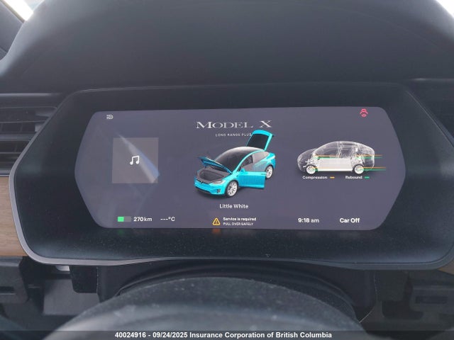 Продаж на аукціоні авто 2020 Tesla Model X, vin: 5YJXCDE24LF303411, номер лоту: 40024916