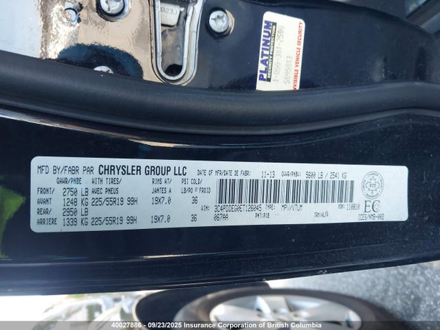 3C4PDDEG0ET126045 Dodge Journey