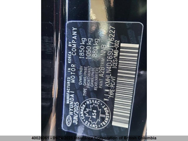 Hyundai gdi kappa 2025 KMHLN4DJ6SU176227 Image 8