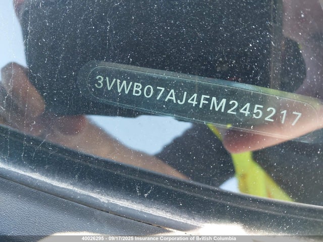 3VWB07AJ4FM245217 Volkswagen 1.8t