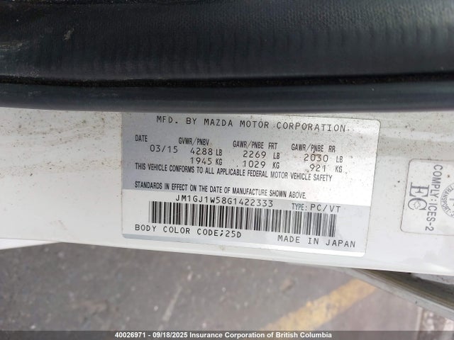 JM1GJ1W58G1422333 Mazda py