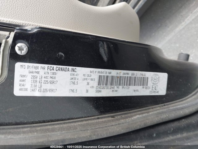 2C4RDGBG7GR132445 Dodge 2016