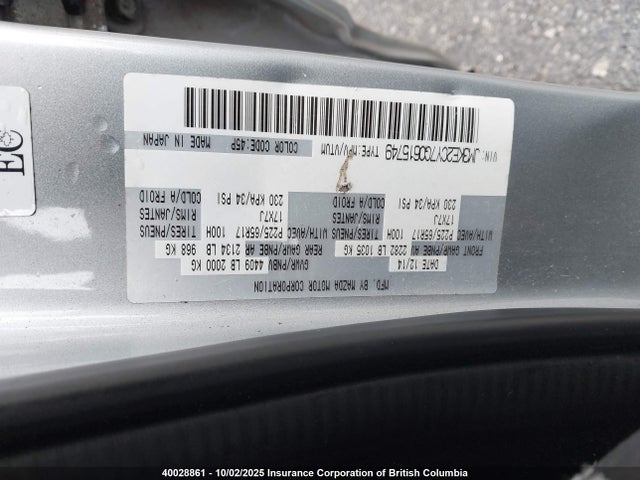 JM3KE2CY7G0615749 Mazda py