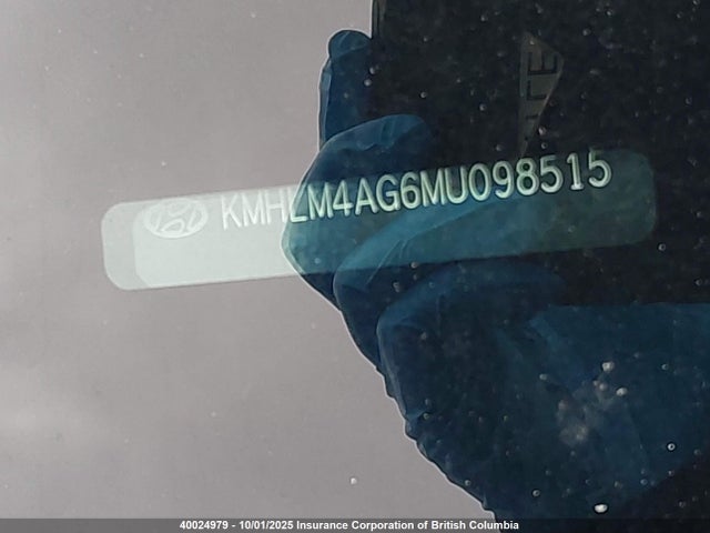 KMHLM4AG6MU098515 Hyundai mpi nu pe