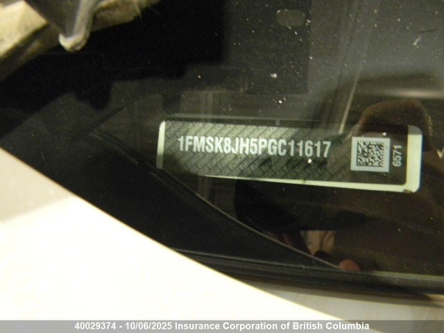 Ford ti-vct 2023 1FMSK8JH5PGC11617 Image 18