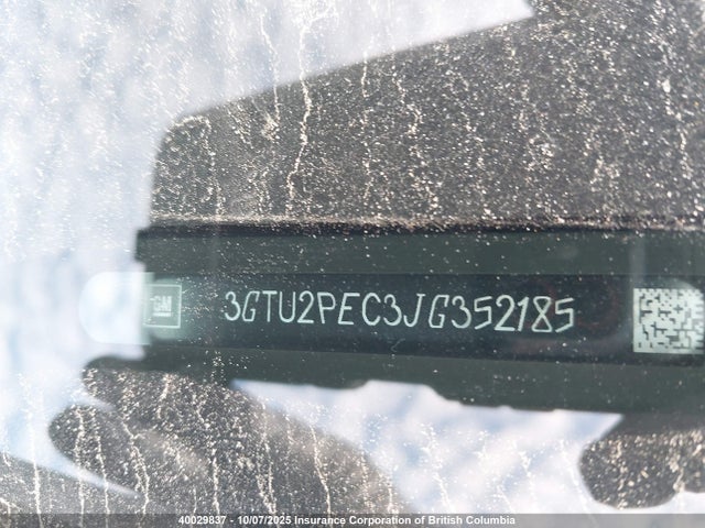 3GTU2PEC3JG352185 GMC l83 -spark ignited direct injection, variable valve timing, afm, e85 max, alum