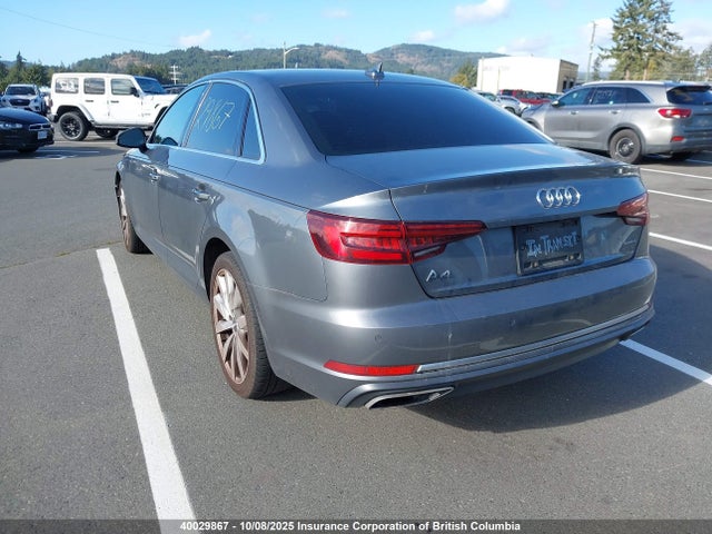 WAUANAF44KN001130 Audi 2019