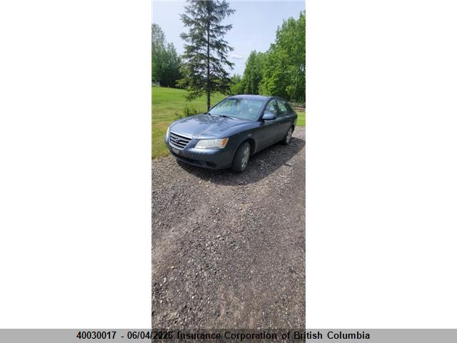 Aukcja sprzedaży 2009 Hyundai Sonata Gls, vin: 5NPET46C19H452822, numer aukcji: 40030017