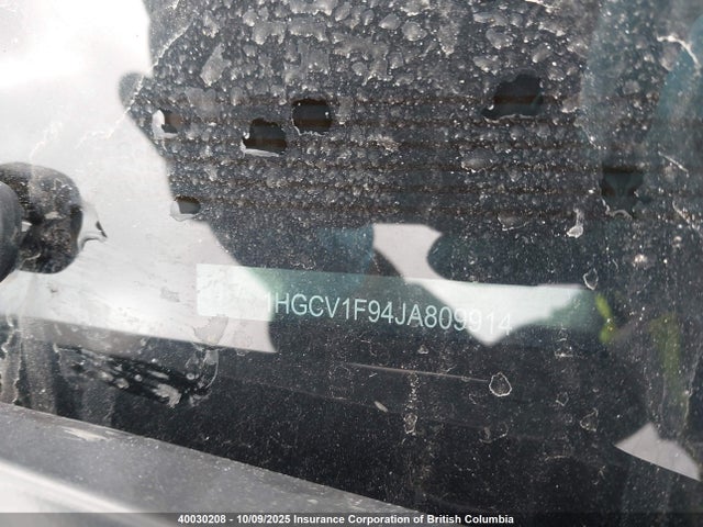 1HGCV1F94JA809914 Honda l15be