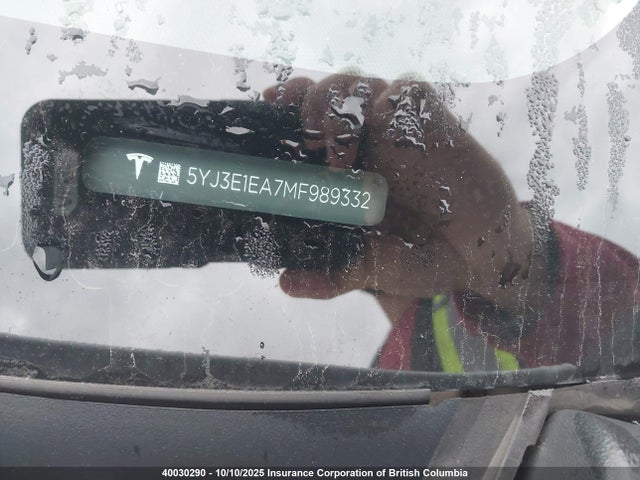 Tesla MODEL 3 2021 5YJ3E1EA7MF989332 Image 17