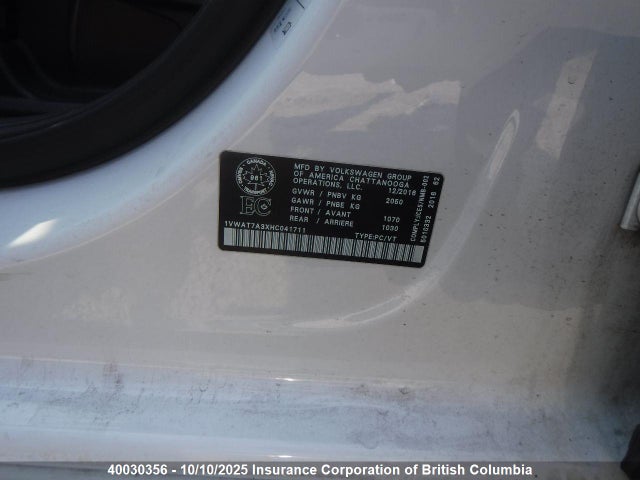 Volkswagen tsi 2017 1VWAT7A3XHC041711 Image 6