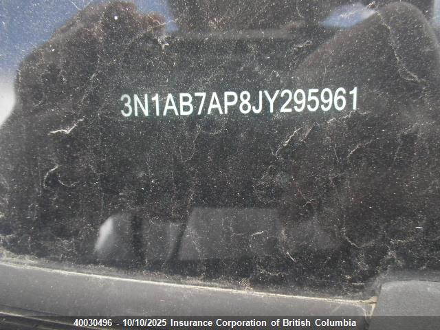 3N1AB7AP8JY295961 Nissan 2018