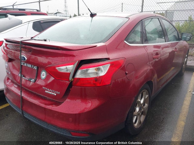 40029865 :رقم المزاد ، 1FADP3J2XEL288894 vin ، 2014 Ford Focus Titanium مزاد بيع