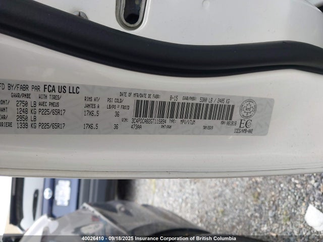 Dodge 2016 2016 3C4PDCAB2GT115894 Image 9