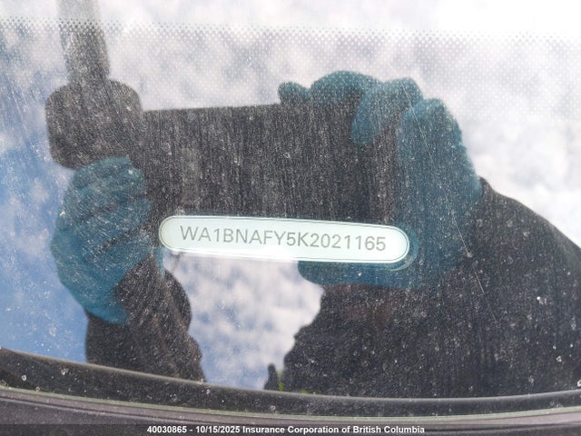 WA1BNAFY5K2021165 Audi 2019