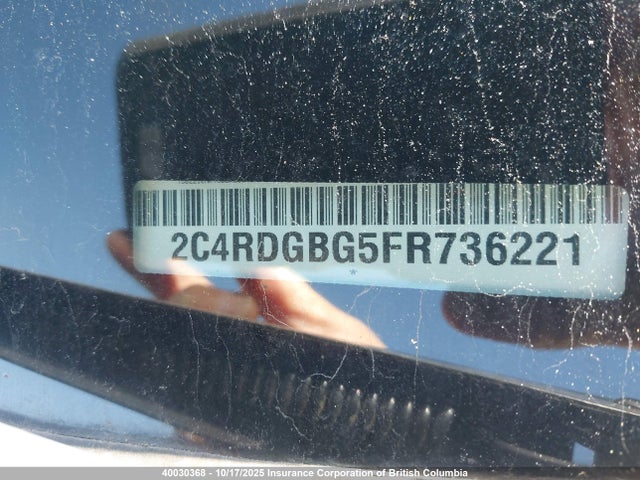 Dodge Grand Caravan 2015 2C4RDGBG5FR736221 Image 17