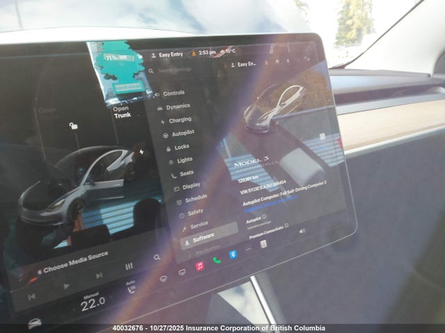 5YJ3E1EA7KF396454 Tesla MODEL 3