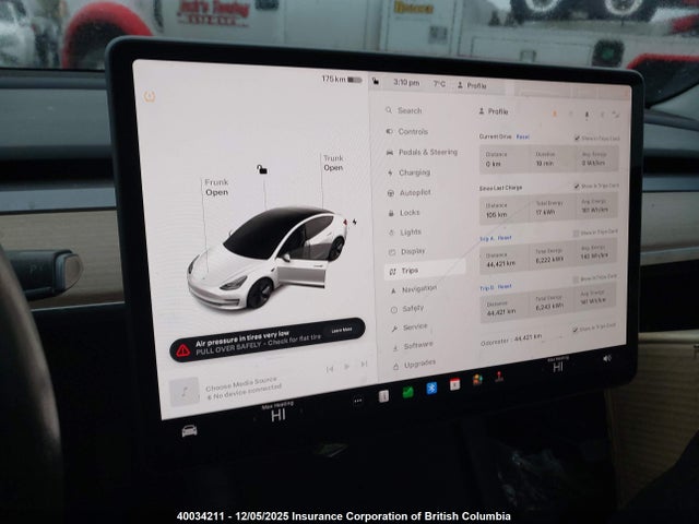 5YJ3E1EA2PF502400 Tesla MODEL 3