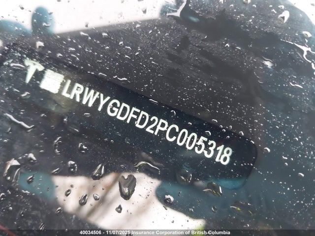 Продажа на аукционе авто 2023 Tesla Model Y, vin: LRWYGDFD2PC005318, номер лота: 40034506