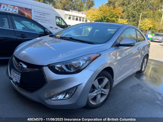 Продажа на аукционе авто 2013 Hyundai Elantra Coupe Gs/se, vin: KMHDH6AE5DU018995, номер лота: 40034570